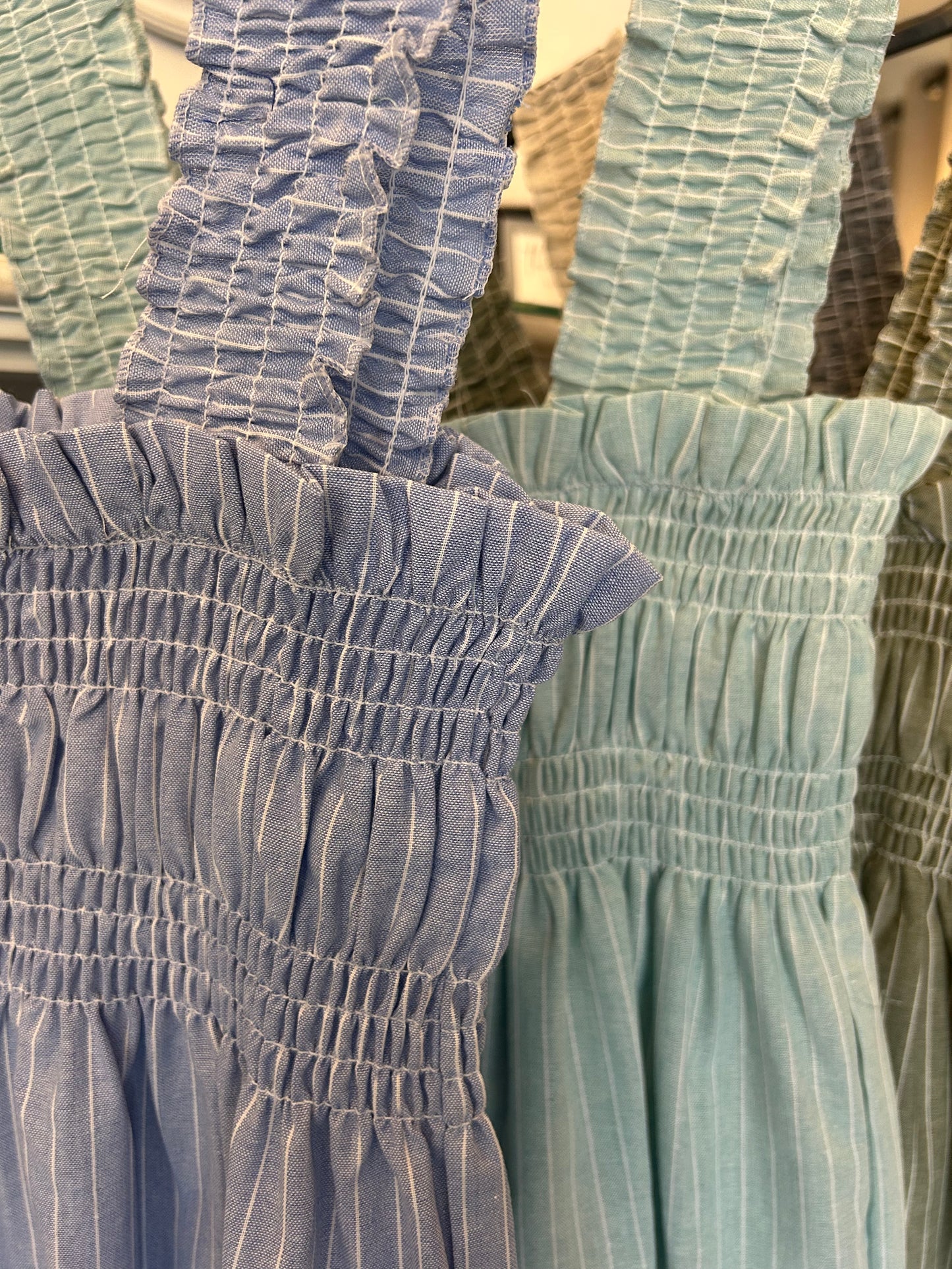 Pinstripe Dress