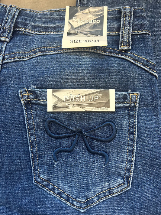DW Bow Pocket Jeans