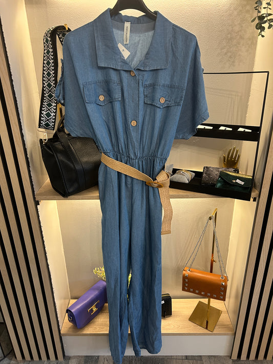 Denim Jumpsuit