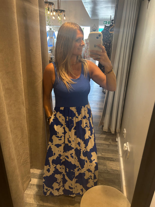 2 Tone Pocket Dress