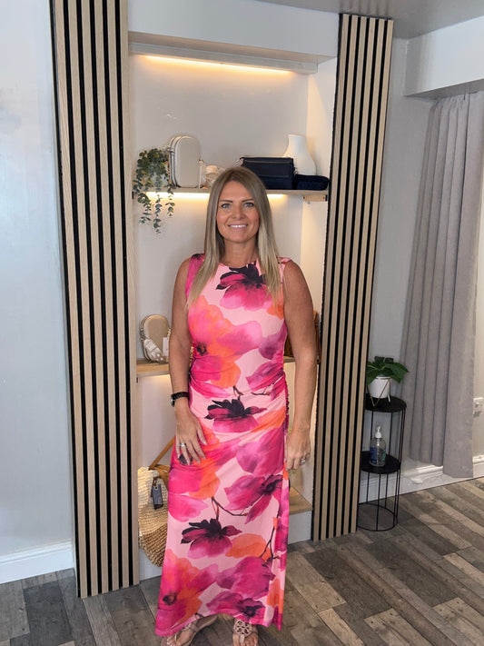 Pink Long Dress